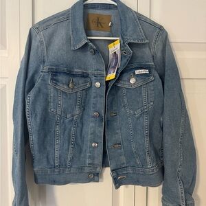 Women’s Calvin Klein Denim Jacket Trucker Jacket